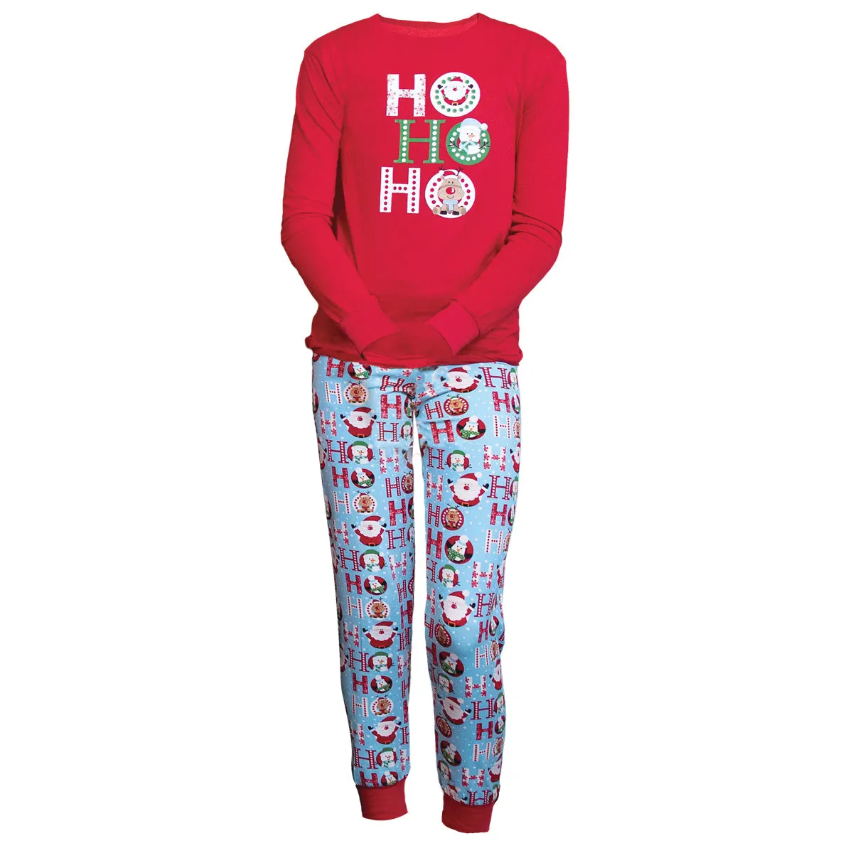 Amanda Blu & Co Christmas Ho Ho Ho Ladies Pajama Jogger Set