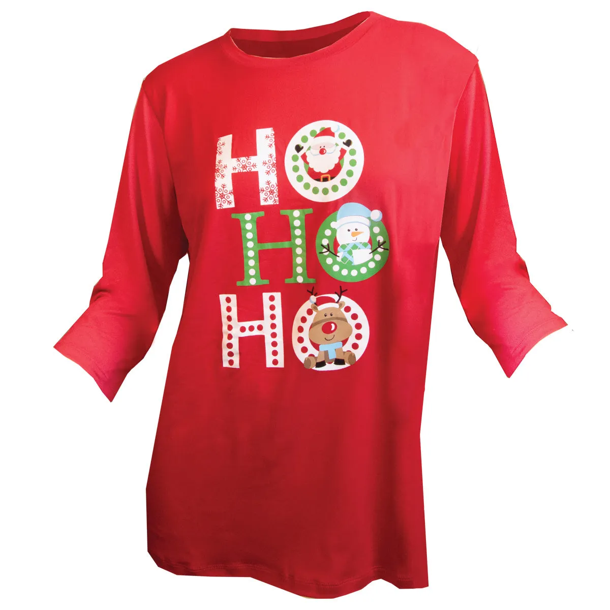Amanda Blu & Co Christmas Ho Ho Ho Ladies Pajama Jogger Set