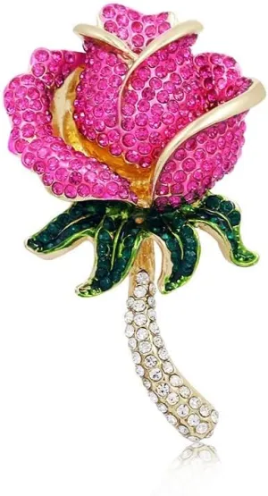 Brooches for Women - Flower Petal Brooch Jewelry -Ladies Wedding Bouquet Brooches Pin for Birthday, Party, Anniversary, A Touch of Elegance for Any Outfit