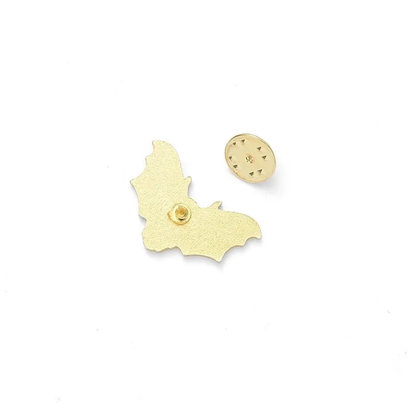 Casual Modern Style Pin Wolf Snake Bat Alloy Stoving Varnish Plating Unisex Brooches