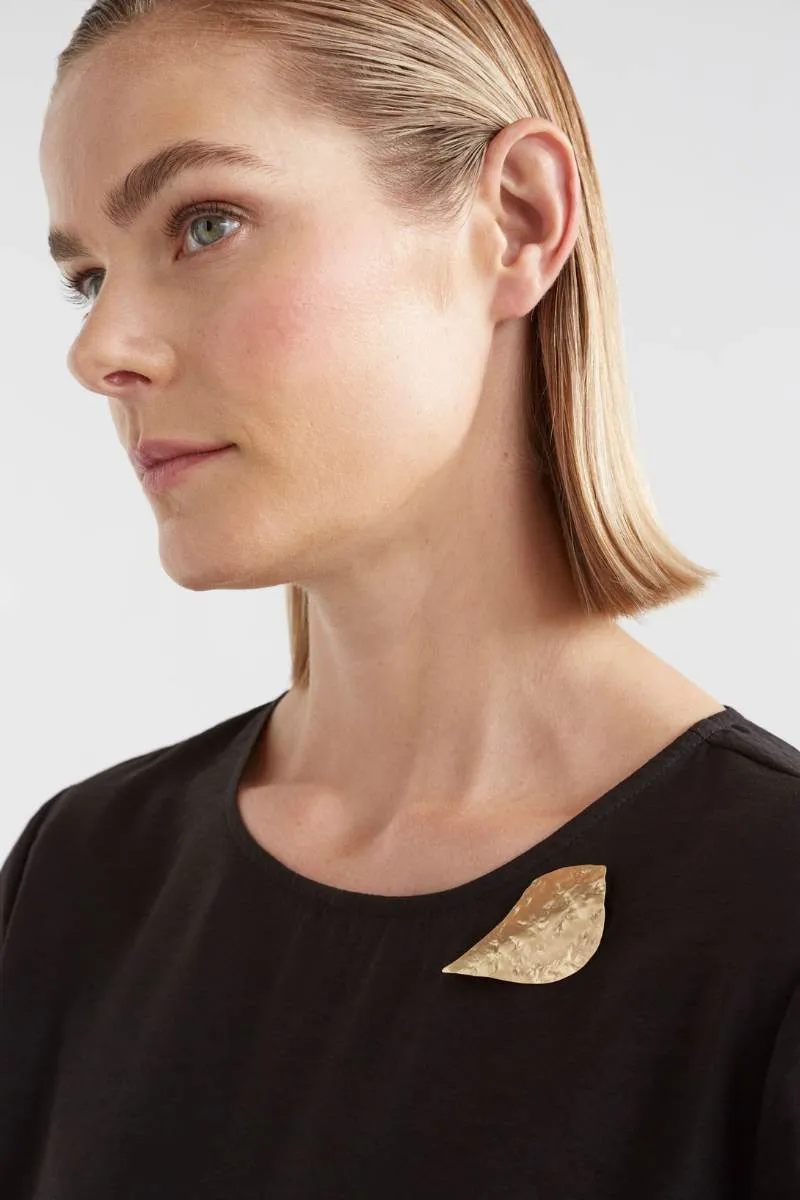 Elk the Label Textured Bird Brooch