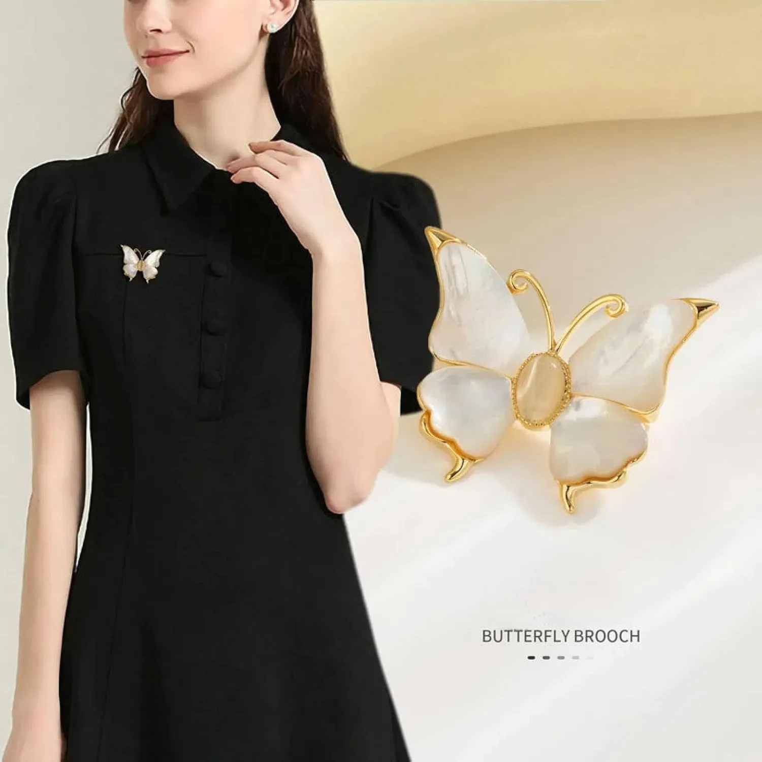 Fashion Brooches for Women Brooch, Butterfly Brooch, Suitable For Party And Daily Wear On Many Occasions