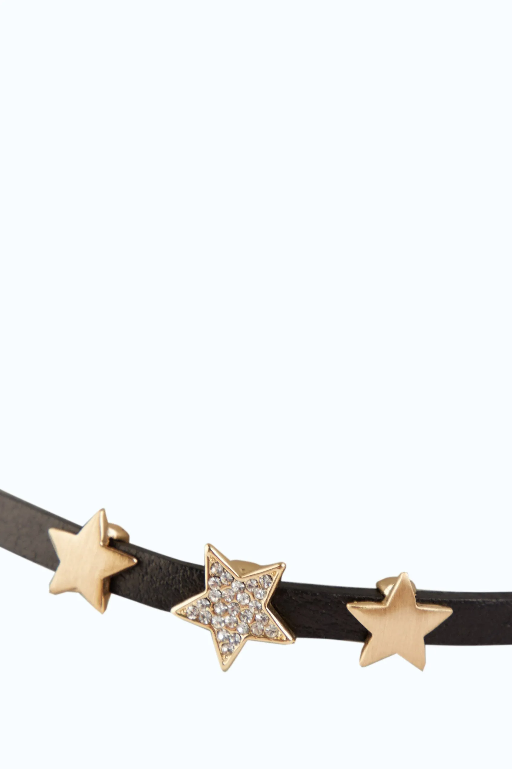 Gold Three Star Choker
