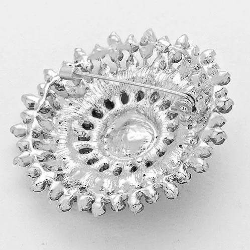 iLLASPARKZ Glass Crystal Bubble Pin Brooch