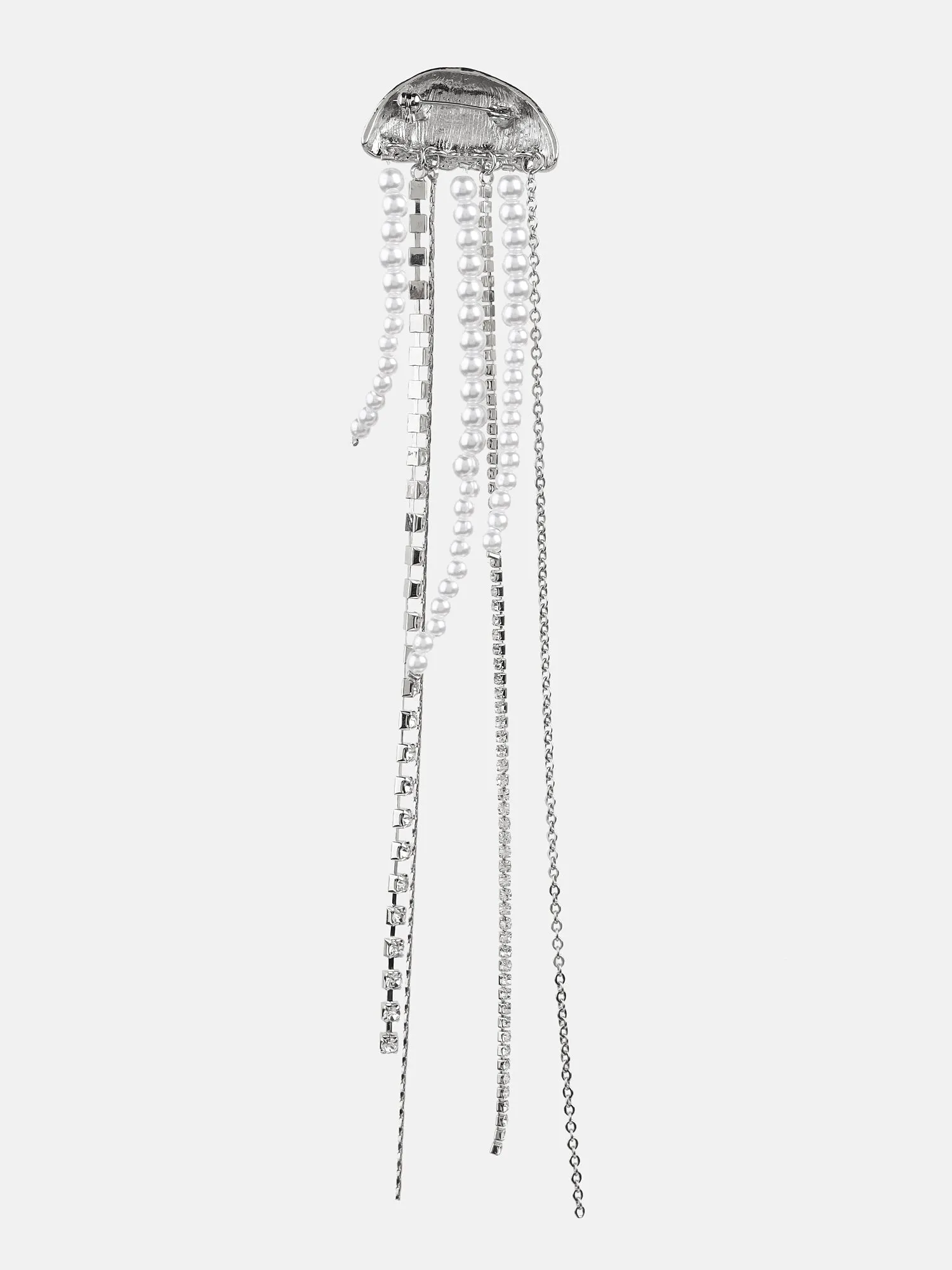 Jellyfish Prarl Brooch