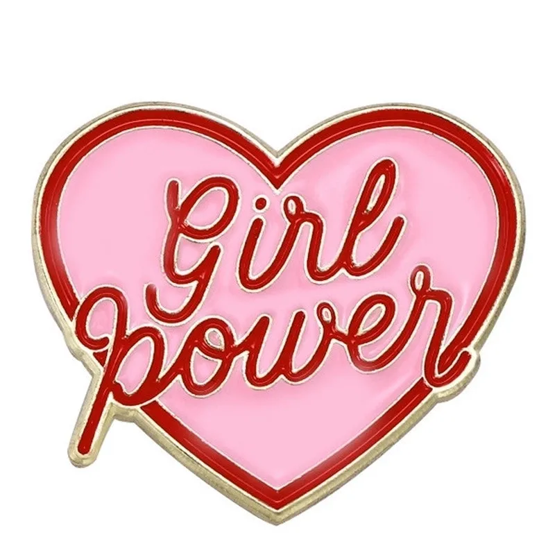 Punk Cowboy Style Modern Style Letter Heart Shape Skull Alloy Stamping Stoving Varnish Plating Kid's Couple Unisex Brooches