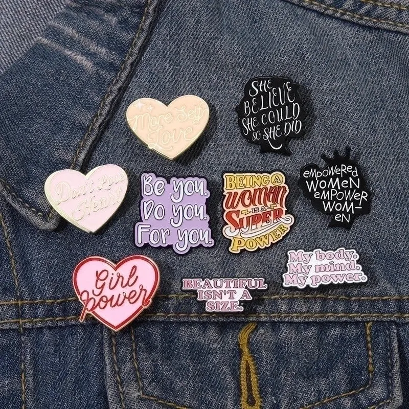 Punk Cowboy Style Modern Style Letter Heart Shape Skull Alloy Stamping Stoving Varnish Plating Kid's Couple Unisex Brooches